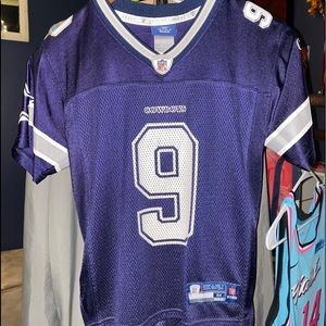 Reebok 100% nylon Tony Romo Dallas Cowboys jersey